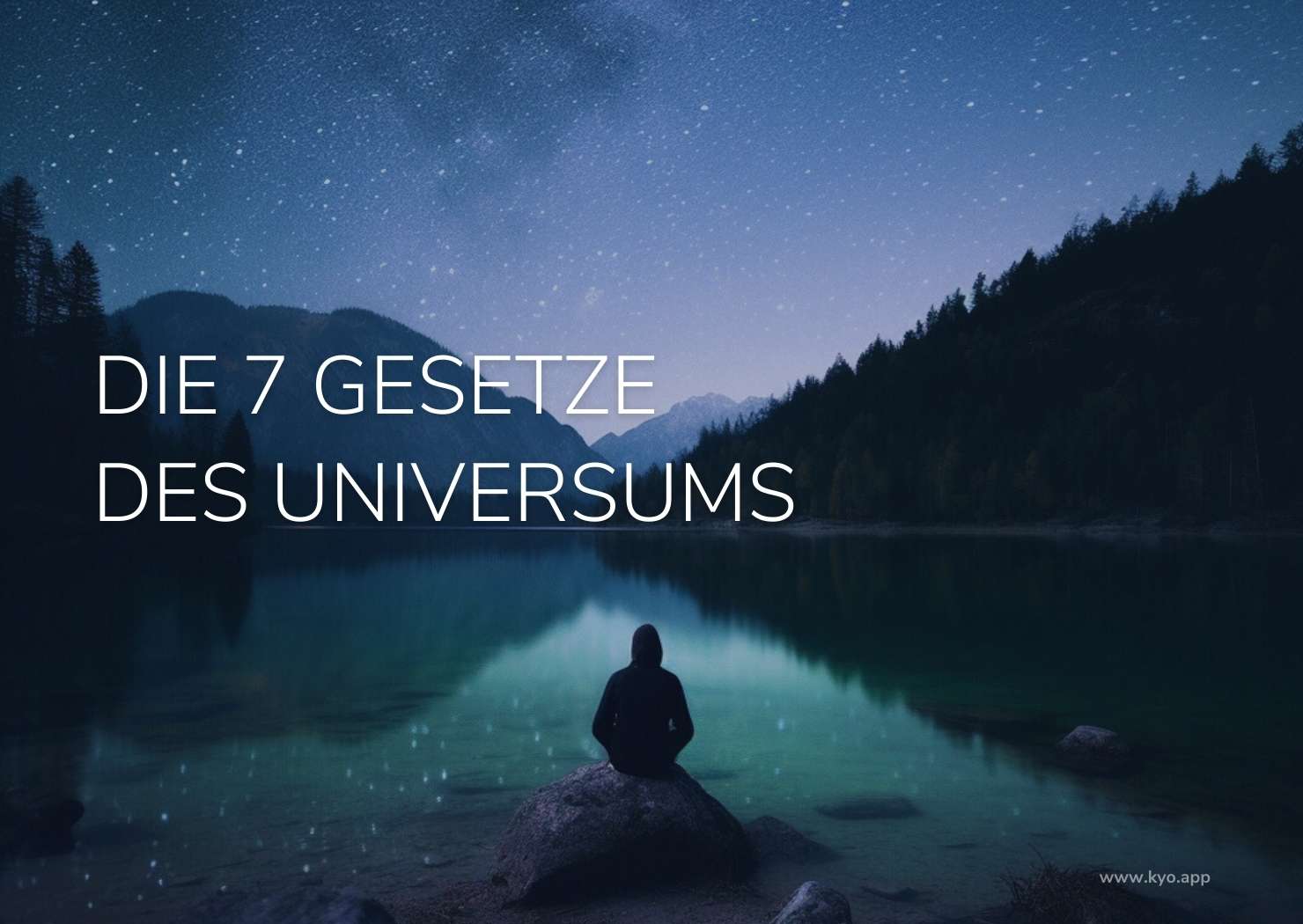 Die sieben Gesetze des Universums